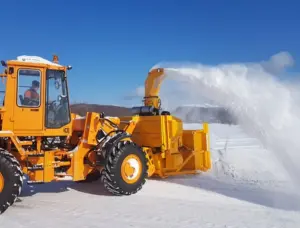Шнекороторный снегоочиститель: мощь и эффективность зимней уборки